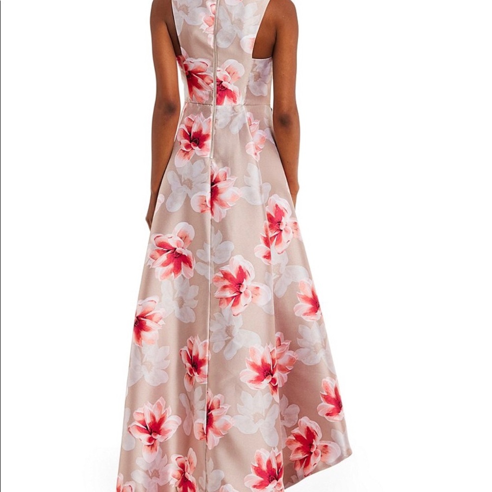 Calvin Klein Floral High-Low Dress - Picture 2 of 7